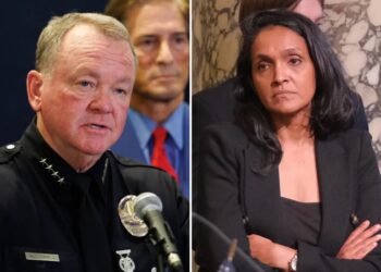 LAPD Chief Jim McDonnell slams Nithya Raman’s anti-cop message while he touts falling LA crime rate, debunks ICE cooperation claims