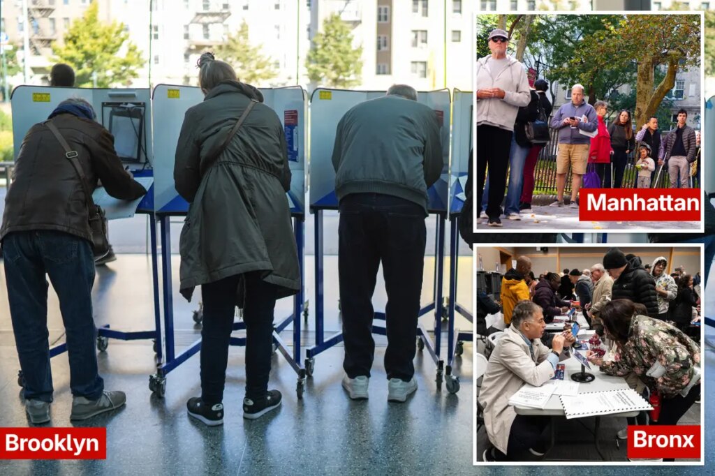 NYC early voting jumps 70% from last gubernatorial election