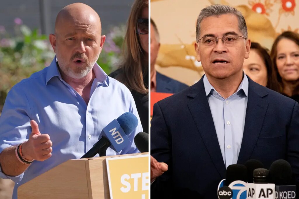 Steve Hilton storms Southern California as Xavier Becerra lays low in campaign final days