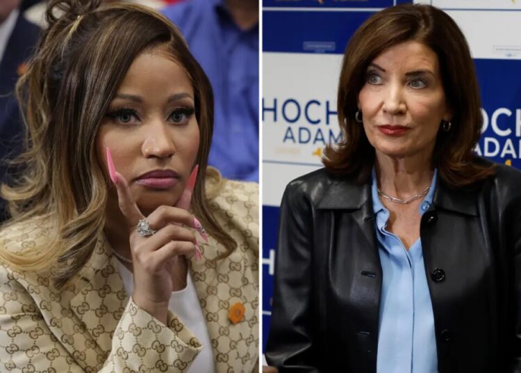 Nicki Minaj goes scorched earth on ‘evil woman’ Hochul, urges NY voters to back Blakeman in gov race
