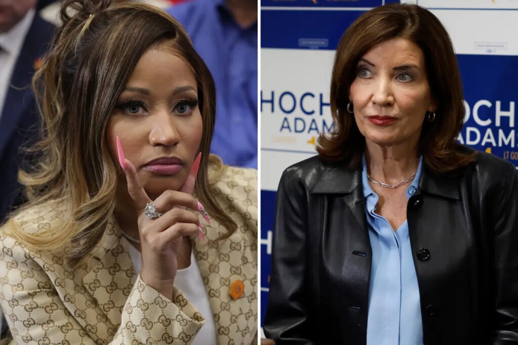 Nicki Minaj goes scorched earth on ‘evil woman’ Hochul, urges NY voters to back Blakeman in gov race
