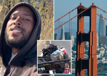 New Yorker who trekked 2,500 miles across the US is robbed twice after arriving in California