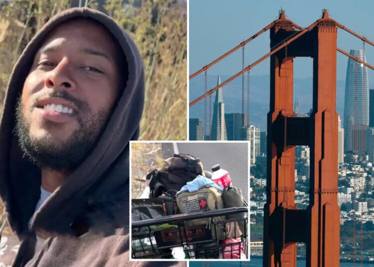 New Yorker who trekked 2,500 miles across the US is robbed twice after arriving in California