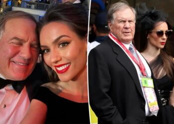 Bill Belichick, 74, and Jordon Hudson, 25, secretly split late last year — months before loved-up appearance in May: report