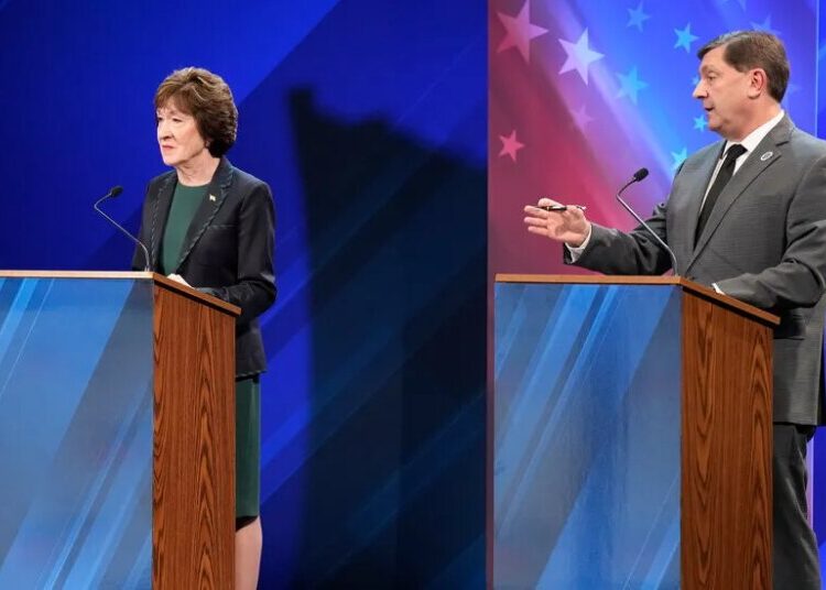 ‘Oh, Shut Up’: 5 Takeaways From the Senate Debate in Maine