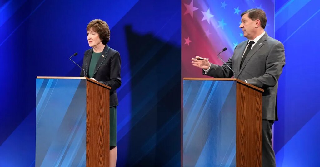 ‘Oh, Shut Up’: 5 Takeaways From the Senate Debate in Maine