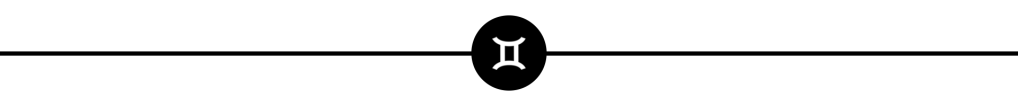 Gemini glyph