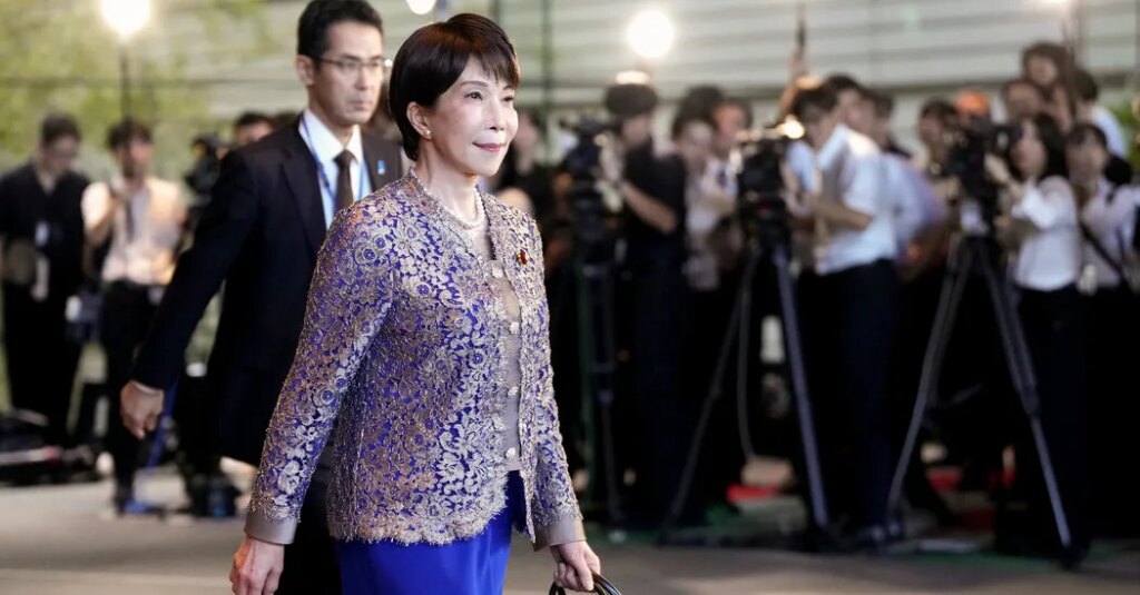 Japan’s Leader Says She Loses Hours to Makeup and Chores. Opinions Abound.