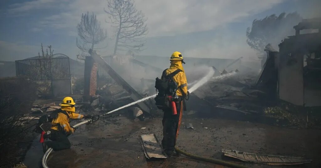 Firefighters Race to Control Blazes as Winds Threaten to Spark More in California