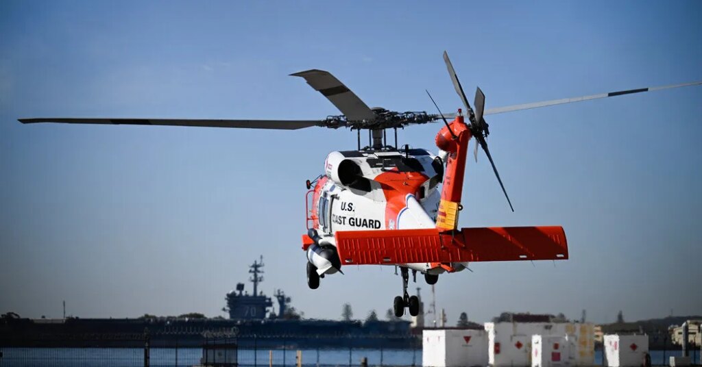 16 People Rescued in Pacific Ocean Off Mexico, U.S. Coast Guard Says