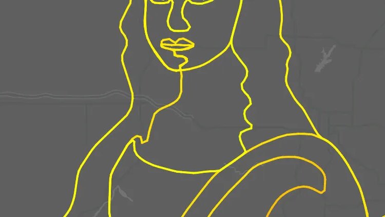 A Mona Lisa Etched Into Oklahoma’s Skies by a Pilot and His Plane