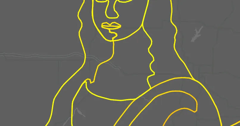 A Mona Lisa Etched Into Oklahoma’s Skies by a Pilot and His Plane