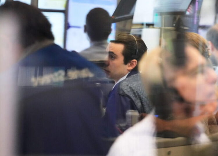 Stocks fall after the bond market cranks the pressure even higher