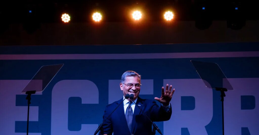 Becerra Holds Wide Leads in Polling of California’s Governor Race