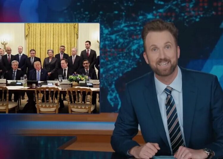 Late Night is Skeptical of A.I. Leaders Self-Regulating