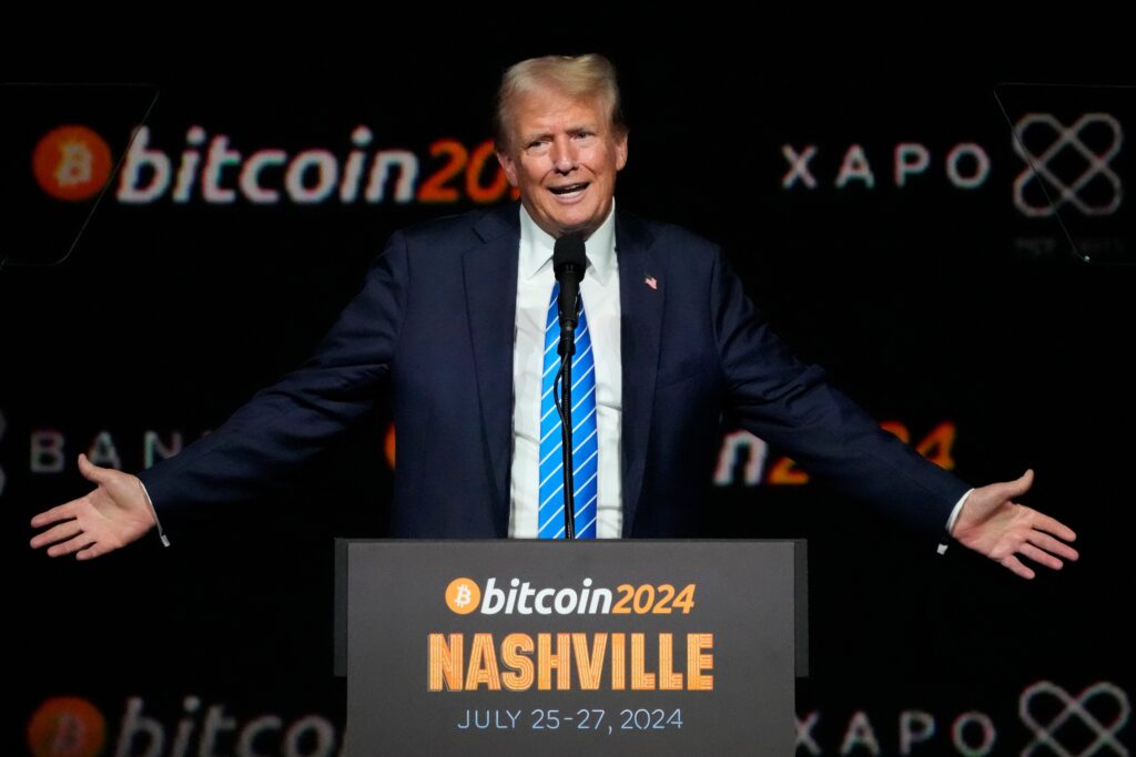 Trump loses favor with crypto fans who call him out for cashing in