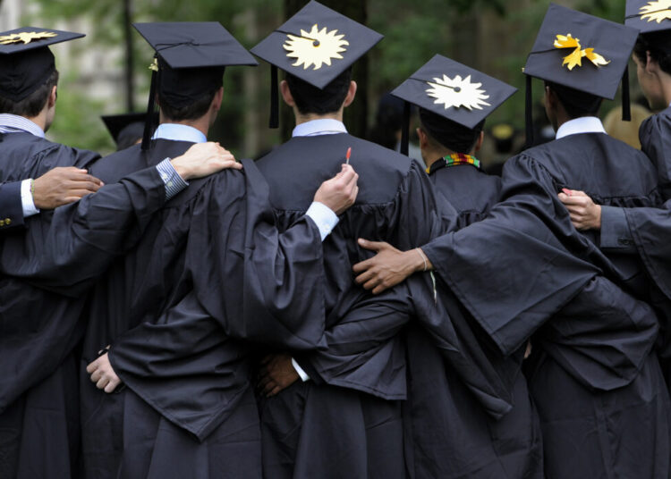 Belief that college is very important hits new low, poll finds