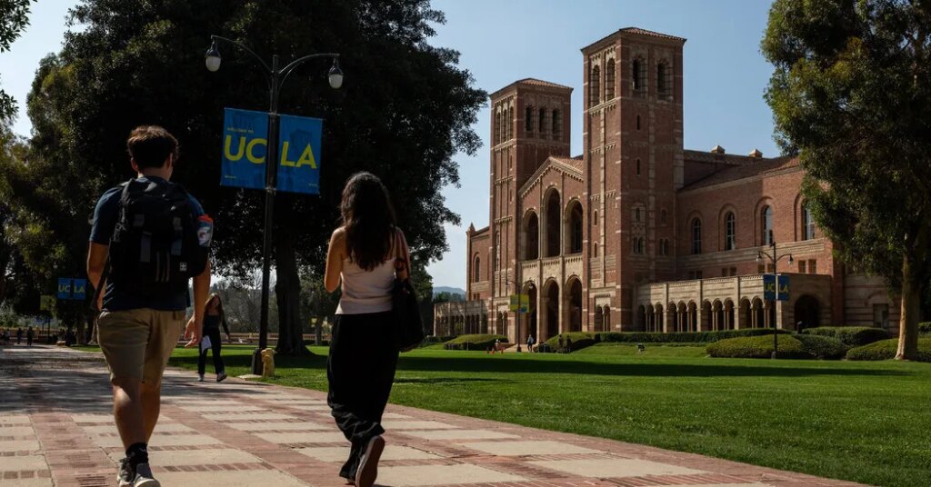 U.C.L.A. Says Justice Department is ‘Weaponizing’ Civil Rights Laws
