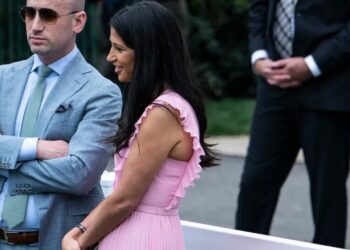 Man Charged With Threatening Katie Miller, Wife of a Top Trump Aide