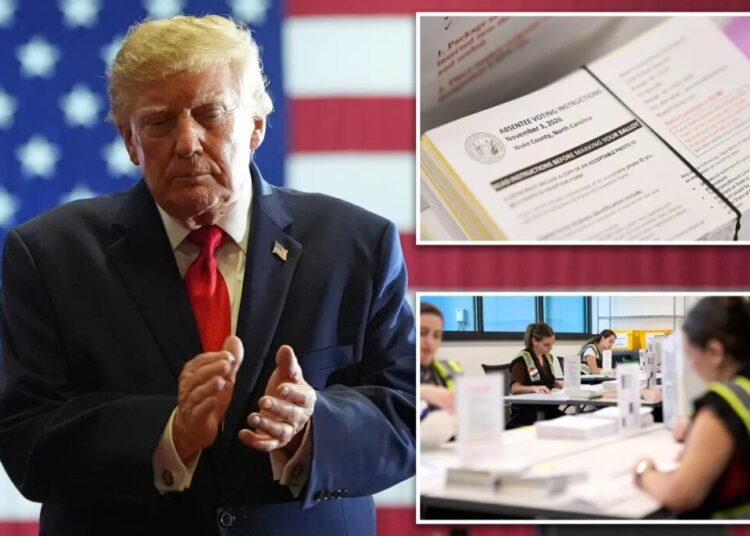 DNC sues Trump admin over voting change for Americans abroad