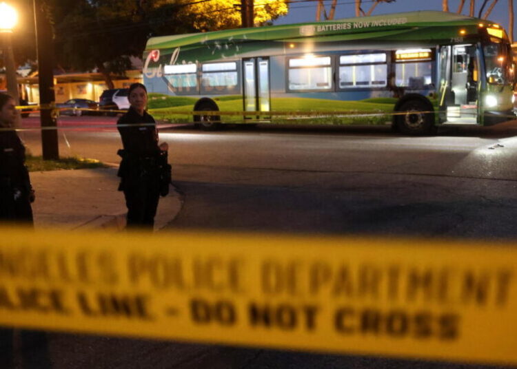 Fatal shooting aboard Culver CityBus, witness says; suspect at large
