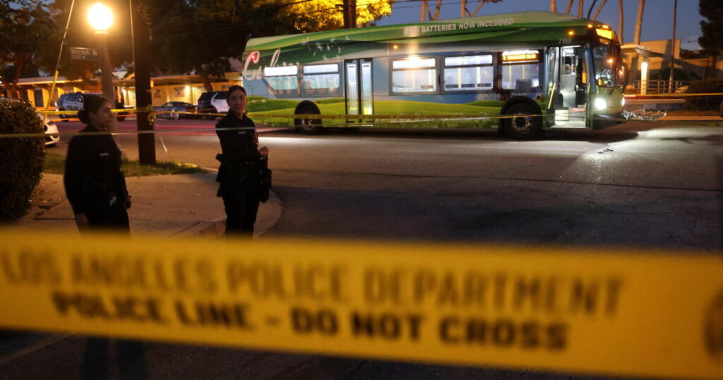 Fatal shooting aboard Culver CityBus, witness says; suspect at large