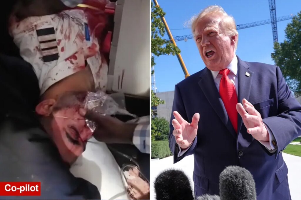 Trump says Iran will be hit ‘very hard’ if it is behind copilot who tried to crash flight to Israel