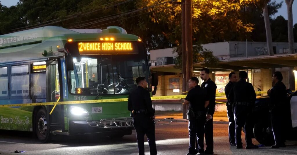 Bus Driver in L.A. Is Fatally Shot by Passenger After Possible Wrong Turn