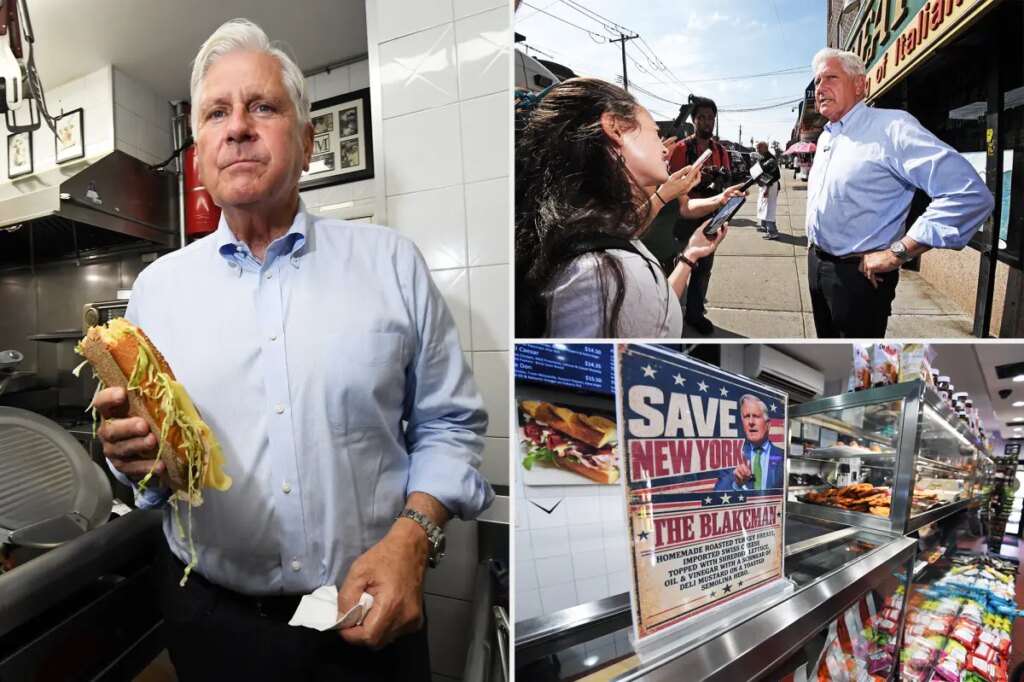 NYC deli names sandwich after GOP governor candidate Bruce Blakeman as he vows to bring down sky-high cost of lunch