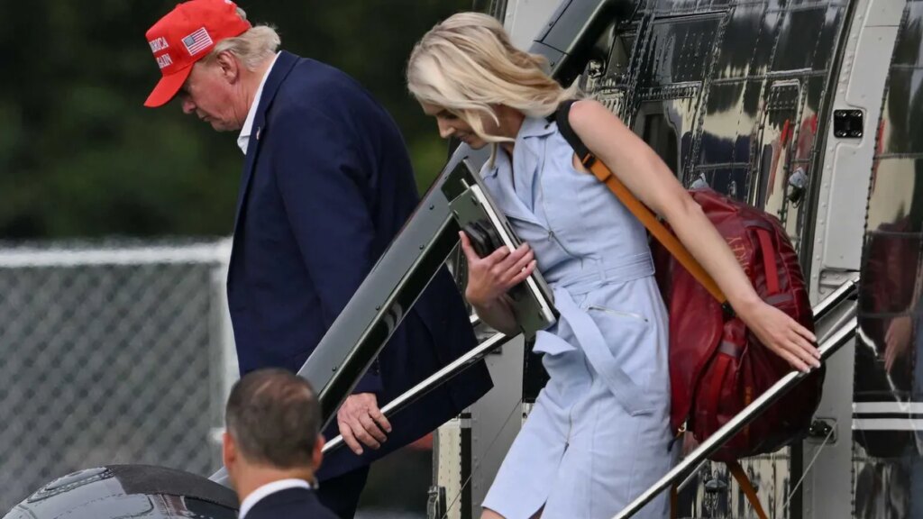 Trump took Natalie Harp’s tablet to watch videos of himself during strategy meeting: NYT