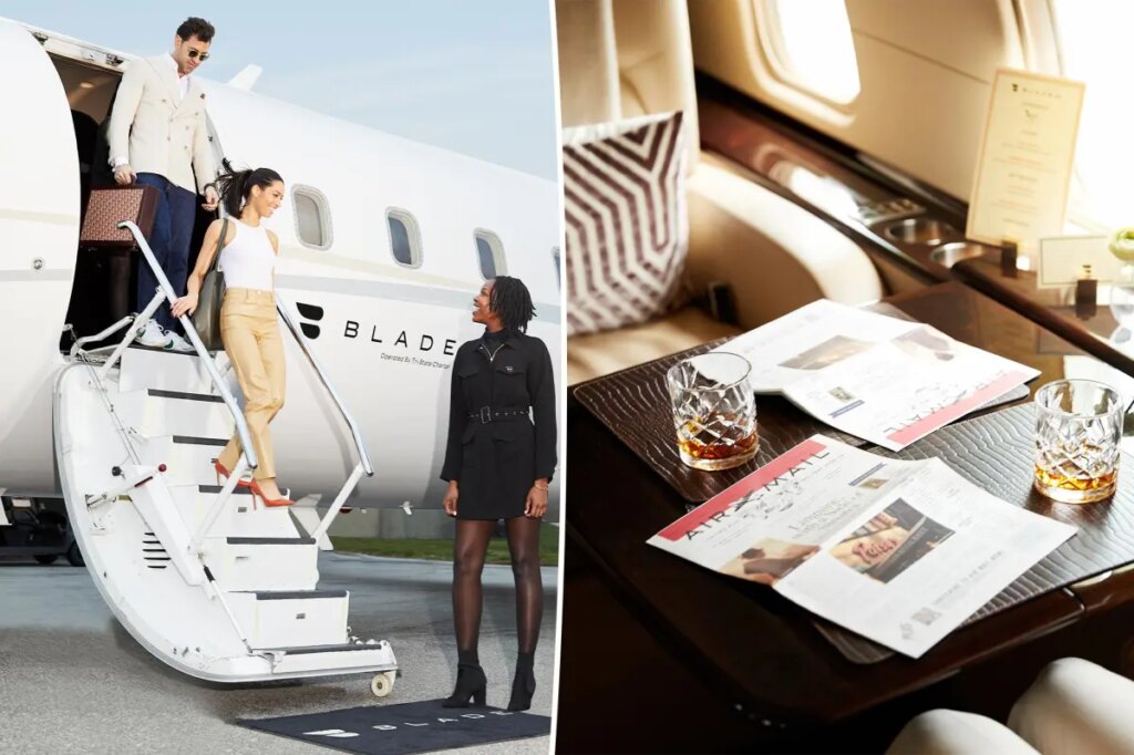 Inside celebrity-favorite luxury BLADEone private jet from caviar bar to $800 gift bag
