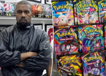 Kanye West drops ‘thousands upon thousands’ on Pokémon card shopping spree for kids