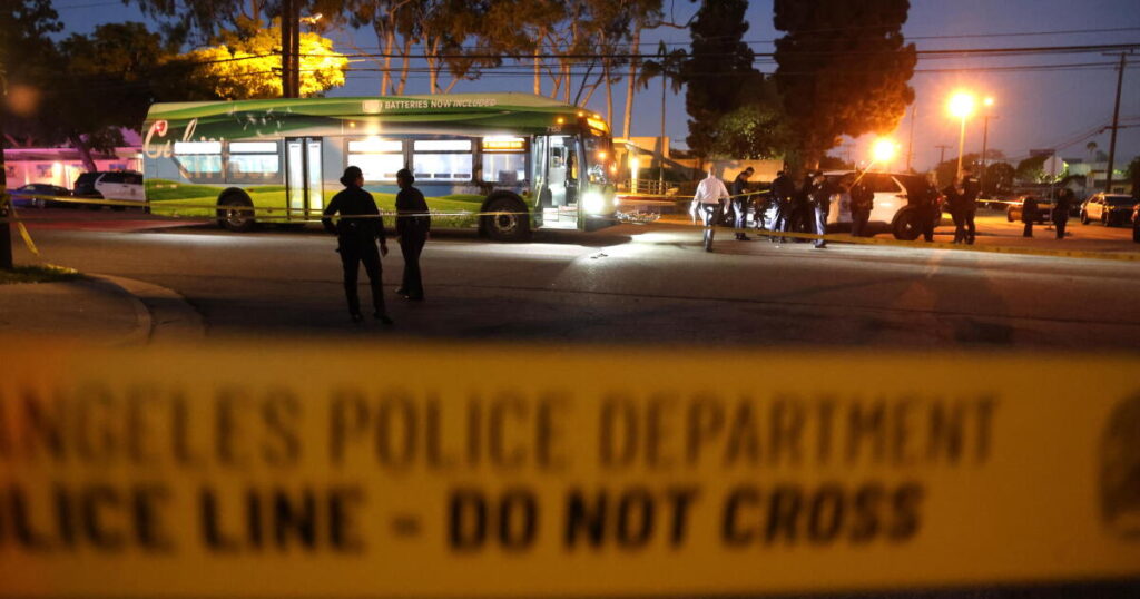 Man suspected in fatal shooting of Culver CityBus driver arrested
