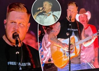 Zach Bryan wears ‘Free Palestine’ shirt during concert at Robert Kraft’s Gillette Stadium — after Macklemore controversy