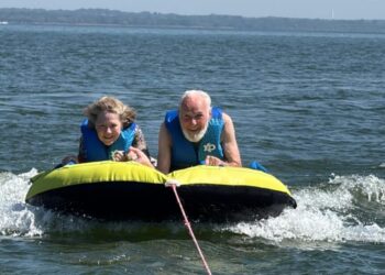 Widowed and lonely, they wed at 79 and 89 — and found a taste for adventure