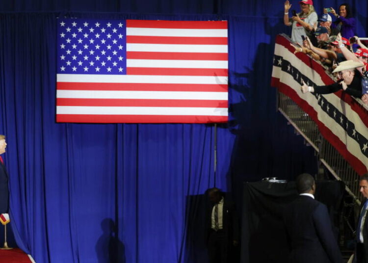 Trump is campaigning in reliably red states, a sign of midterm concerns
