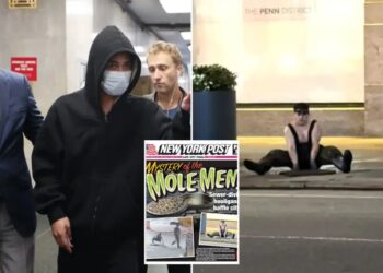 ICE arrests gold-hunting ‘mole man’ who emerged from NYC sewer — after lefty judge released him