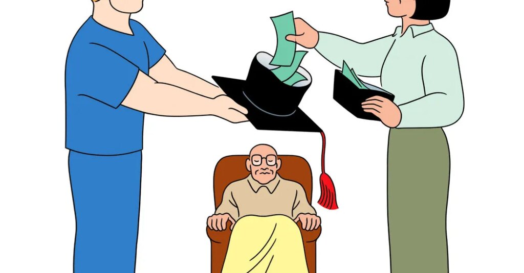 One of My Father’s Caregivers Asked for Money. Should I Give It to Him?