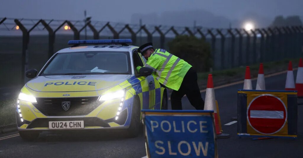 An Iranian Threat, 3 Vans and a Phone Call: Behind the Mystery at a U.K. Air Base