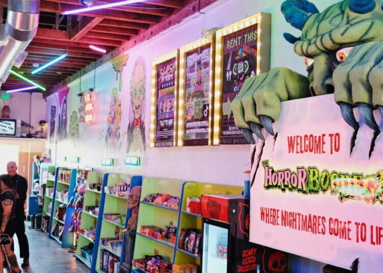 Find spooky snacks and photo ops at Burbank’s Horror Boodega