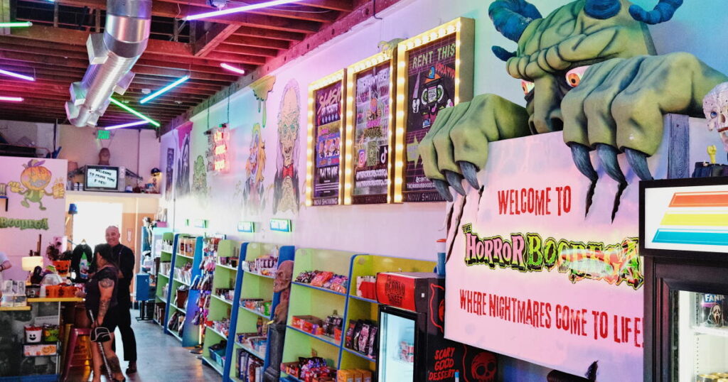 Find spooky snacks and photo ops at Burbank’s Horror Boodega