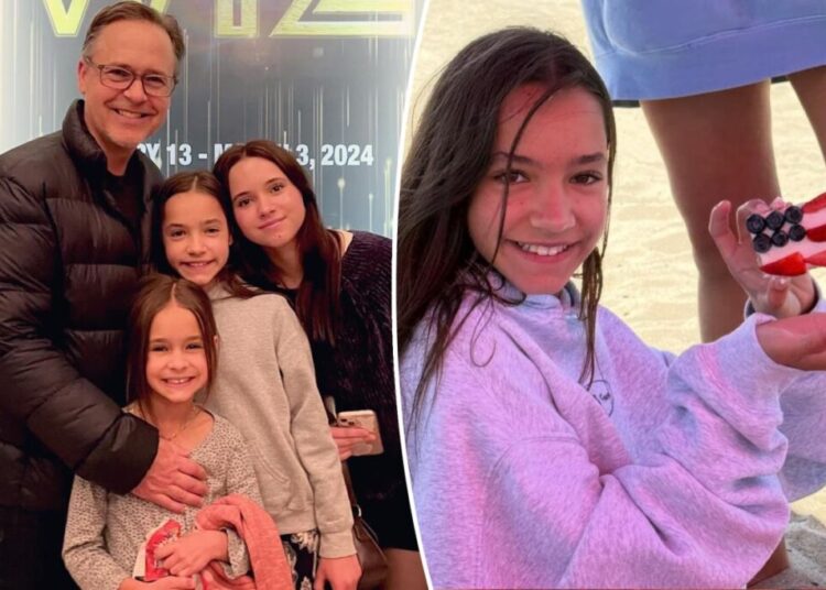 Chad Lowe’s family embraces emotional tributes to late daughter Fiona, 13, after tragic suicide