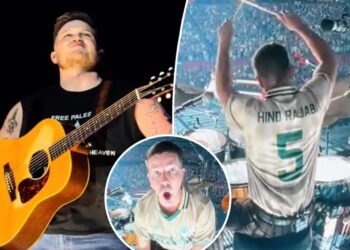 Zach Bryan’s drummer joins singer’s pro-Palestine statement with jersey that has special meaning