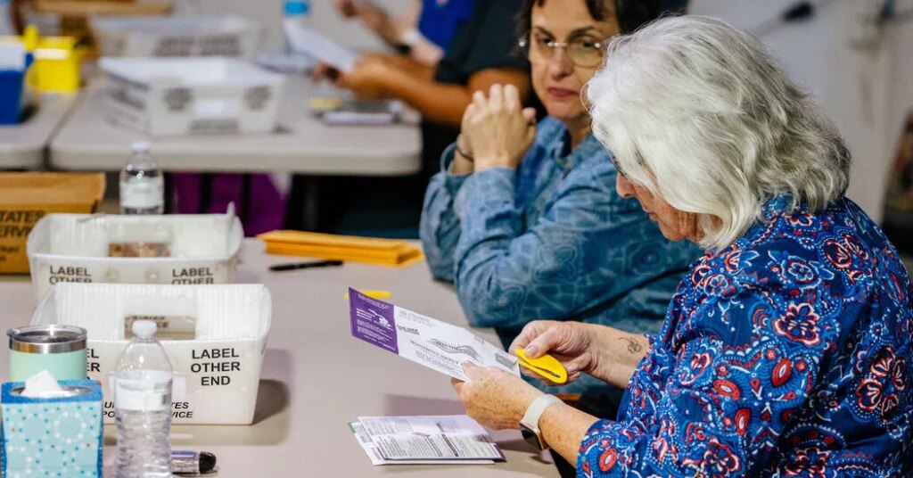 Trump, Critic of Voting by Mail, Urges Republicans to Do It in Midterms