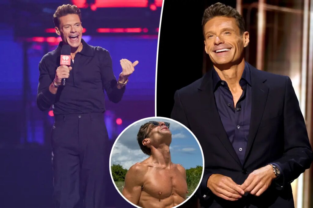 Ryan Seacrest, 51, shows off ripped six-pack abs in shirtless thirst trap