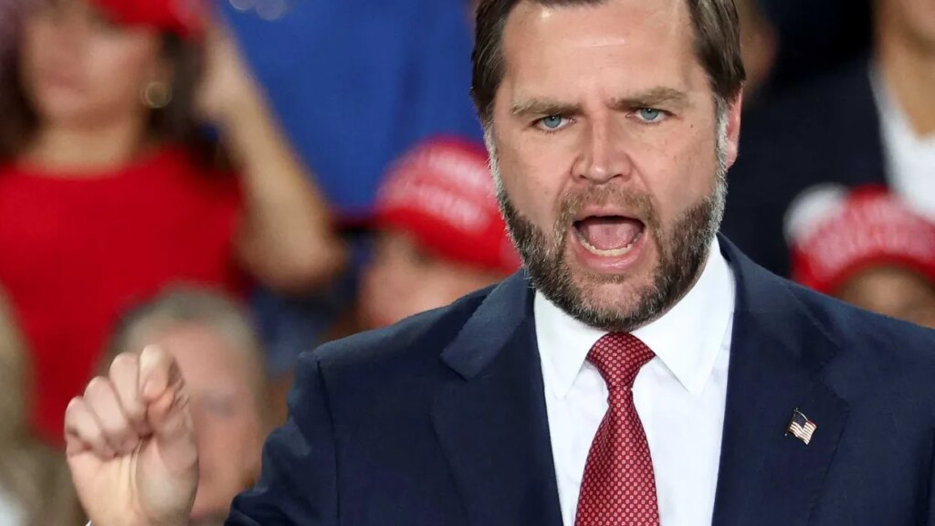 Cheers as jailed JD Vance heckler said to have ‘just ended JD’s presidential ambitions’