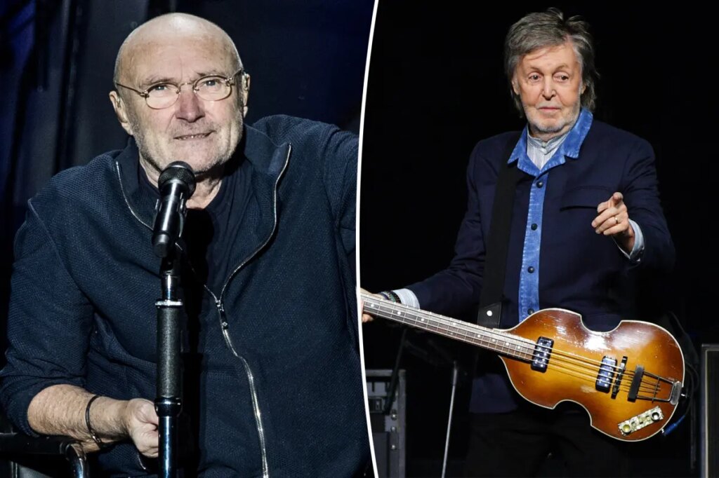 Phil Collins gives surprising update on 24-year feud with Paul McCartney