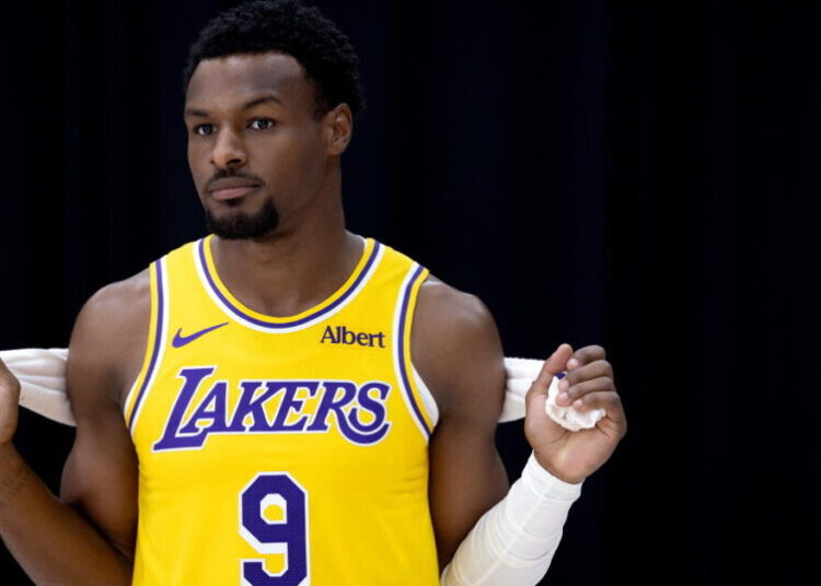 Bronny James continues to refine his skills and role with the Lakers
