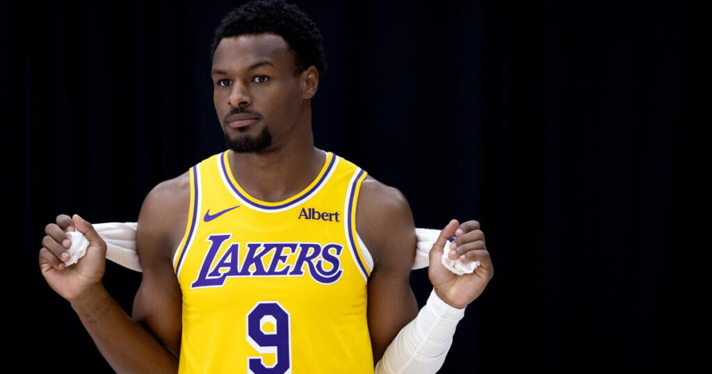 Bronny James continues to refine his skills and role with the Lakers