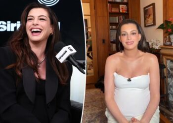 Anne Hathaway hilariously vanishes into thin air as she wraps whirlwind year promoting 5 movies: ‘Over and out’